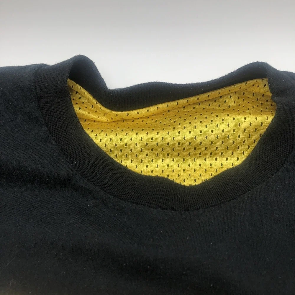 Fox Racing Sweat Shirt Size XXL Foxracinginc Sports Reversible Black Yellow - Picture 8 of 16